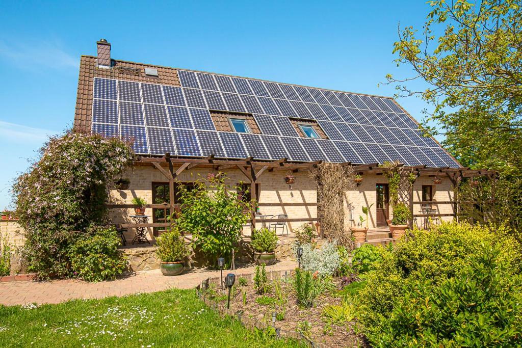 Ferienwohnung Am Walnussbaum Parchtitz Exterior photo